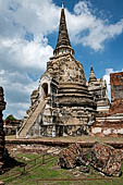 Ayutthaya, Thailand. Wat Phra Si Sanphet, one of the three chedi the only survivors of the Burmese sack of 1767.